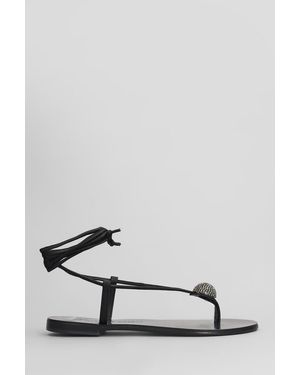 NICOLAS LAINAS Flats - Black