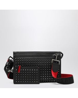 Christian Louboutin Shoulder Bag With Studs - Black