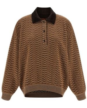 Missoni Zigzag Sweater - Brown