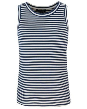 Max Mara Top Regular Fit - Blue