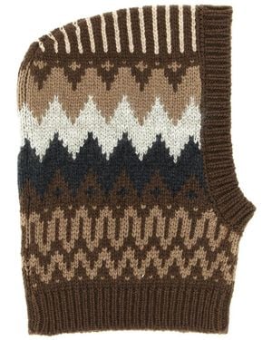 Brunello Cucinelli Balaclava Cashmere - Brown