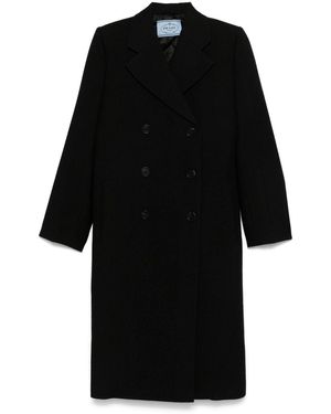 コート Prada Single-Breasted Coat In Wool Prada Single-Breasted Wool Blend Coat | Saks Fifth Avenue