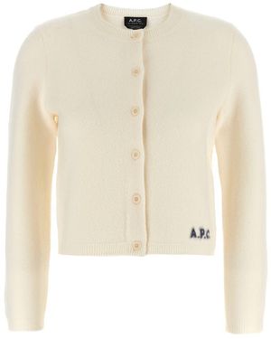 A.P.C. 'Mila' Cardigan - Natural