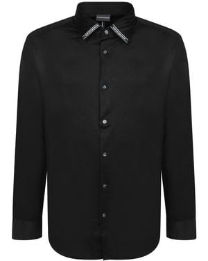 Emporio Armani Shirts - Black