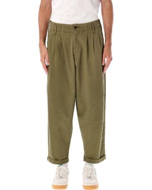 YMC Creole Peg Trousers - Green