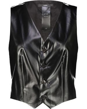 SAPIO N12A Waistcoat Clothing - Black
