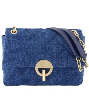 Vanessa Bruno Grand Moon Shoulder Bag - Blue