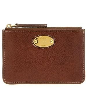 Mulberry Plaque Small Wallet - Brown