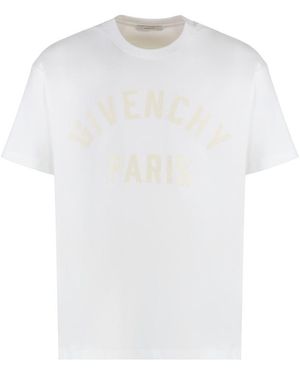Givenchy Cotton Crew-Neck T-Shirt - White