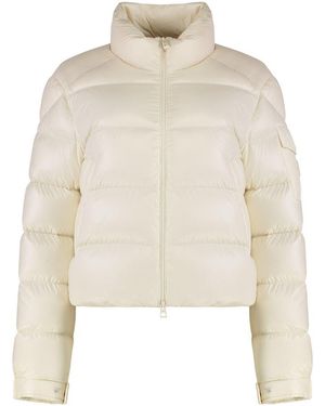 Moncler Petra Short Down Jacket - Natural