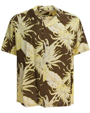 Sun Surf "Island Pineapple" Shirt - Metallic