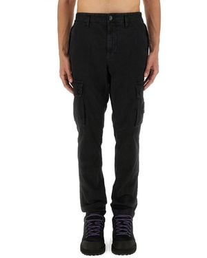 Stone Island Cargo Trousers - Black