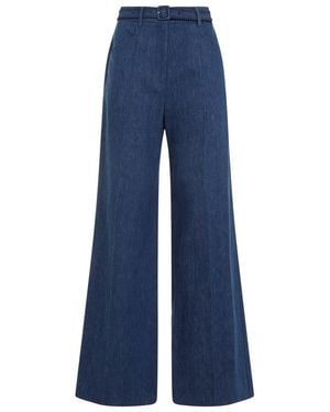 Gabriela Hearst Trousers - Blue