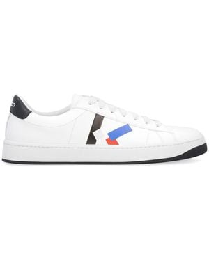 KENZO Kourt Low-Top Sneakers - White