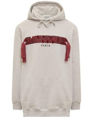 Lanvin Curb Over Sweatshirt - Grey