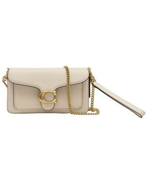 COACH Tabby Chain 19 Crossbody - Natural