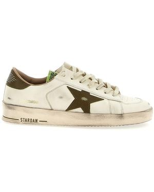 Golden Goose 'Stardan' Trainers - Green