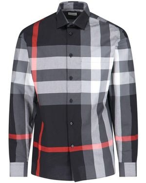 Burberry Shirts - Gray