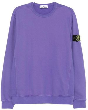 Stone Island Sweatshirts - Purple