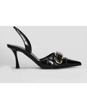 Givenchy Voyou Slingback Court Shoes - Black