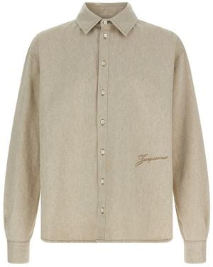 Jacquemus 'La Chemise De-Nîmes Simon' Shirt - Natural