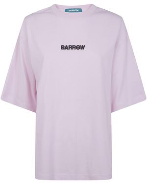 Barrow "jersey" T-shirt Clothing - Pink