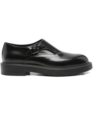 Emporio Armani Leather Brogues - Black