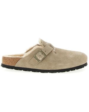 Birkenstock 'Boston' Sabots - Natural