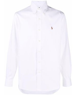 Polo Ralph Lauren Slim Fit Oxford Shirt - White