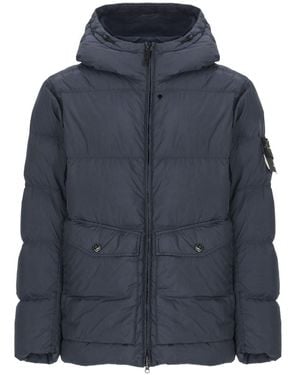 Stone Island Coats - Blue