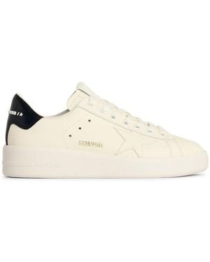 Golden Goose 'Pure Star' Leather Shoes - Natural