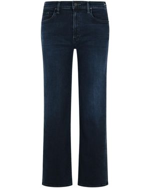 Mother 'The Rambler Zip Ankle' Midnight Cotton Jeans - Blue