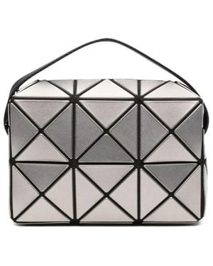 Issey Miyake Cuboid Metallic Shoulder Bag Bags - Grey