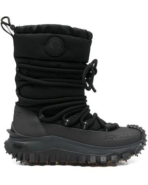 Moncler "Trailgrip Apres" High Gtx Snow Boots Shoes - Black