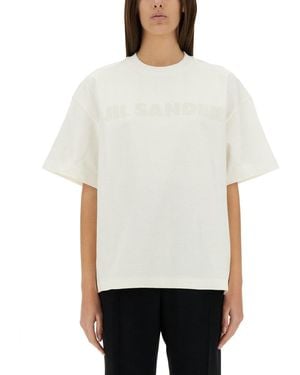 Jil Sander Relaxed Fit T-Shirt - White