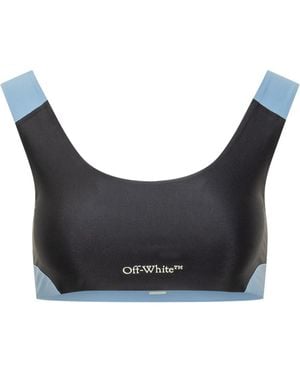 Off-White c/o Virgil Abloh Colour Block Bra - Grey