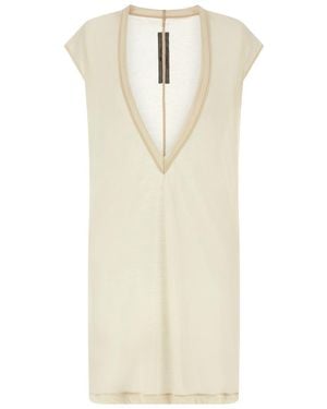 Rick Owens 'Dylan T' T-Shirt - Natural
