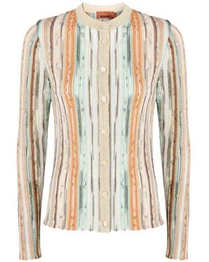 Missoni Striped Cardigan - Orange