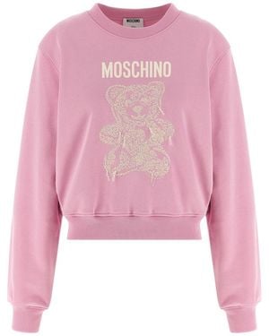 Moschino Sweatshirt Clothing - Pink