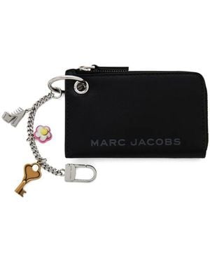 Marc Jacobs The Top Zip Charm Wallet Accessories - Black
