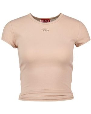 DIESEL T-Bunny-Tail-S1 T-Shirt - Natural