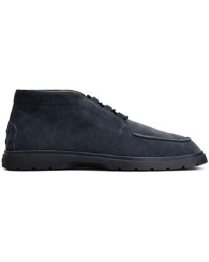 Tod's Suede Desert Boots Shoes - Blue