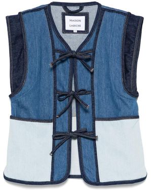 Maison Labiche Waistcoats - Blue