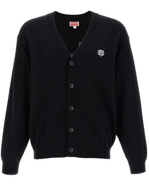 KENZO Happy Tiger' Cardigan - Black