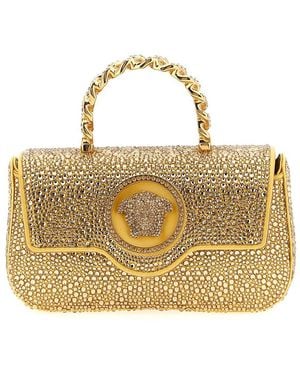 Versace 'La Medusa' Mini Handbag - Metallic