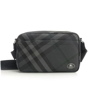 Burberry Shoulder Bag "Grid" - Gray