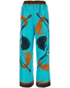 Gucci Twill Pant - Blue