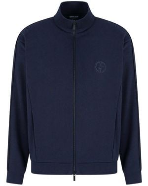 Giorgio Armani Blouson Jacket - Blue