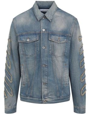 Off-White c/o Virgil Abloh Outerwears - Blue