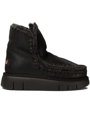 Mou "Eskimo 18 Bounce" Ankle Boots - Black